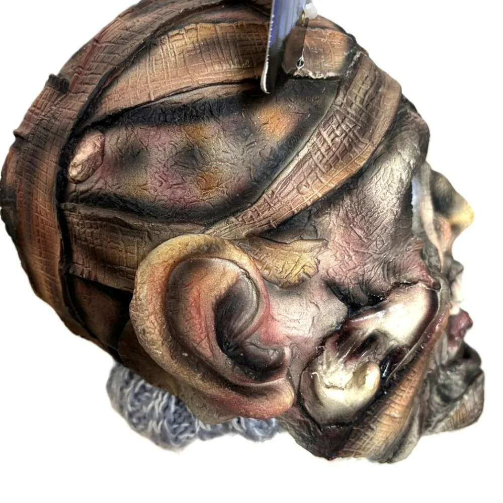 Mummy Vinyl Adult Mask Disguise Vintage ‘97 NWT – NOS